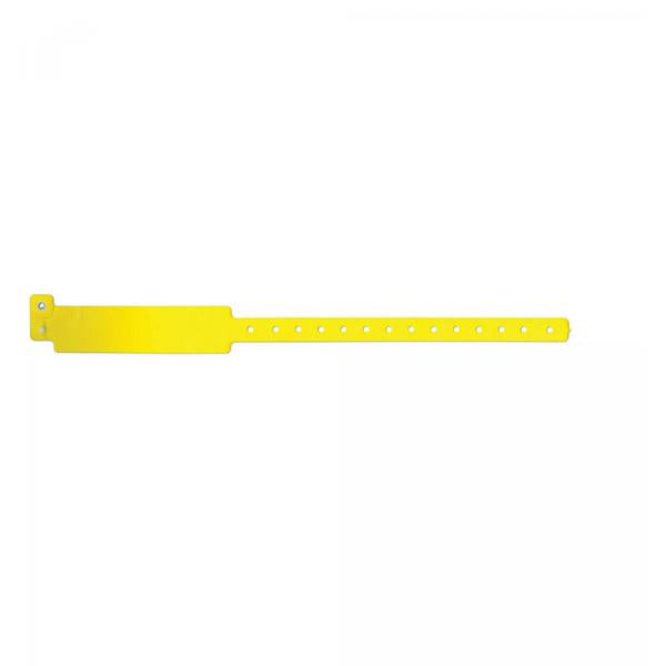 Wristband Identification Speedi Band Vinyl Yellow Adult Write On 500/Case